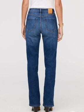 DU/ER Performance Denim High Rise Straight Leg Jeans Size 28